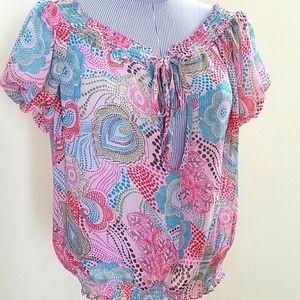 Ladies off shoulder top